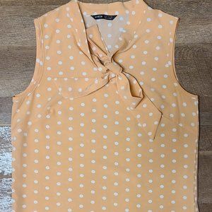 polka dot ribbon shirt